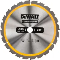 DeWalt Dt1961-qz Kreissägeblatt Für Holz 315x30 Mm