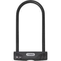 ABUS Bügelschloss Facilo 32 + USH32-Halterung - Fahrradschloss mit Double-Locking - -Sicherheitslevel 7 - 230 mm Bügelhöhe - Schwarz