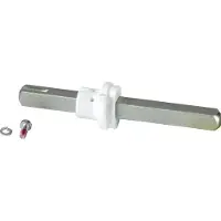 Eaton Antriebsachse, Achsdurchmesser: 14 x 14 mm, Achslänge: 400 mm (von Schalterunterseite zu Achsoberseite), verwendbar für: K6 Türdrehgriffe 1050250