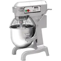 Buffalo Planetenmixer 20L mit 1100W Motor, 3 Gängen und 5kg Mehlkapazität