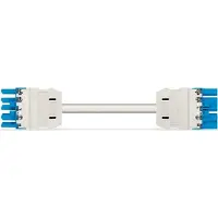 Wago 771-9985/016-102 konfektionierte Verbindungsleitung,Eca,Buchse Stecker,blau 7719985016102