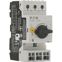 Eaton 199200 Motorschutzschalter, 7.5 kW, 10 - 16 A, Einspeiseseitig Schraubklemmen/Abgangsseitig Push-in-Klemmen, verwendbar für