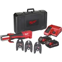 Milwaukee Akku-Presswerkzeug M18 Bürstenloses (Sanitär) M18BLHPT-202C U-Set