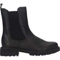 Remonte Chelseaboots "Stiefelette", Damen, Gr. 37, schwarz, Obermaterial: 100% Rindsleder Leather cow., Schuhe Chelseaboots