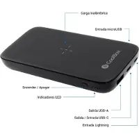 CoolBox Qi 10.000mah Powerbank