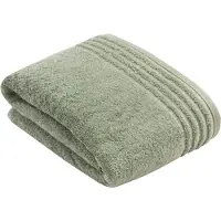 Vossen Handtücher "Cult de Luxe", grün (soft grün), B:50cm L:100cm, Webfrottier, Obermaterial: 100% Baumwolle, Handtücher, Handtücher, mit Glanzbordüre