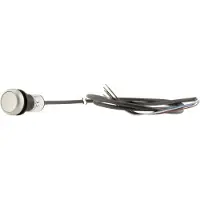 Eaton 185610 Drucktaste, Classic, flach, rastend, 1 S, weiß, Kabel (schwarz) mit offenem Ende, 4-polig, 1 m C22-DR-W-K10-P62
