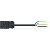 Wago 771-9994/216-401 konfektionierte Anschlussleitung,Eca,Stecker/offenes Ende,schwarz 7719994216401