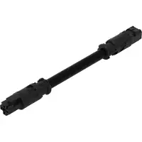 Wago 774-9993/017-301 konfektionierte Verbindungsleitung,Eca,Buchse Stecker,schwarz 7749993017301