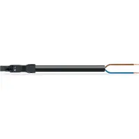 Wago 891-8992/216-701 konfektionierte Anschlussleitung,Eca,Stecker/offenes Ende,schwarz 8918992216701