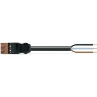 Wago 771-9973/216-605 konfektionierte Anschlussleitung,Eca,Stecker/offenes Ende,braun 7719973216605