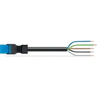 Wago 891-8985/206-101 konfektionierte Anschlussleitung,Eca,Stecker/offenes Ende,blau 8918985206101