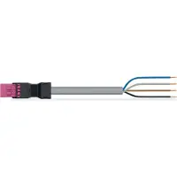 Wago 891-8994/205-307 konfektionierte Anschlussleitung,Eca,Stecker/offenes Ende,pink 8918994205307