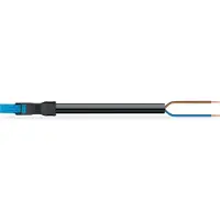 Wago 891-8982/206-701 konfektionierte Anschlussleitung,Eca,Stecker/offenes Ende,blau 8918982206701