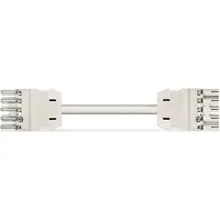 Wago 771-9995/016-102 konfektionierte Verbindungsleitung,Eca,Buchse Stecker,weiß 7719995016102