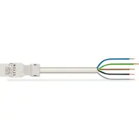 Wago 891-8995/206-102 konfektionierte Anschlussleitung,Eca,Stecker/offenes Ende,weiß 8918995206102