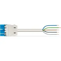 Wago 771-9985/206-202 konfektionierte Anschlussleitung,Eca,Stecker/offenes Ende,blau 7719985206202