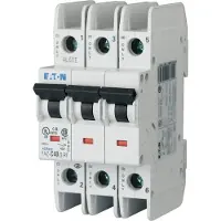 Eaton 102297 Leitungsschutzschalter, 0,5 A, 3p, Charakteristik: D FAZ-D0,5/3-RT