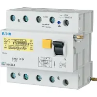Eaton Power Quality Eaton 170132 FI-Auslöseblock für AZ, 125A, 4p, 300mA, Typ A FBHMV-125/4/03-A