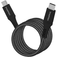 IMoshion Magnetisches geflochtenes Kabel – USB-C auf USB-C – 1 Meter – Schwarz