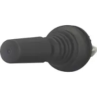 Eaton 289197 Joystick, mit einem Schaltpunkt je Betätigungsrichtung, mit Kunststoffachse, 2 Stellungen, Frontring Schwarz, tastend, horizontal