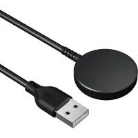 GO SOLID! Oplader kompatibel mit Samsung Galaxy Watch 6/5/4/3/Active (2) - 1 Meter