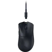 Razer DeathAdder V3 HyperSpeed, rechts, Optisch, RF Wireless + USB Type-C, 26000 DPI, Schwarz