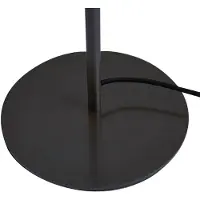 LUCANDE Bankerlampe Nysira, modern, grau metallic, 2-flg.