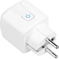 ELP Smarte Tuya Wifi-Steckdose mit Leistungsmessung App- & Sprachsteuerung S...