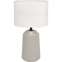 Eglo Capalbio, Sand, Weiß, Keramik, Stoff, Schlafzimmer, Flur, Esszimmer, Flur, Hotel, Küche, Wohnzimmer, IP20, II, E27