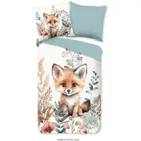 Muller Textil Good Morning Bettbezug – Foxx – 140 x 220 cm