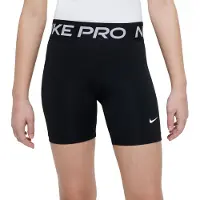 Nike Mädchen Short Pro Dri-FIT Big Kids (Girls ) FB1081-010 137-147 - Black/White - 137-147