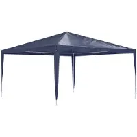 vidaXL Partyzelt 4x4 m Blau