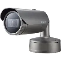 Samsung Hanwha XNO-8080R, IP-Sicherheitskamera, Innen & Außen, Kabelgebunden, Digitale PTZ, Tschechisch, Deutsch, Niederländisch, Englisch, Spanisch, Französisch, Griechisch, Ungarisch,..., Grau