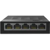 TP-LINK 5-Port Desktop Switch (10/100/1000Mbit/s), Unmanaged, Gigabit Ethernet (10/100/1000), Wandmontage