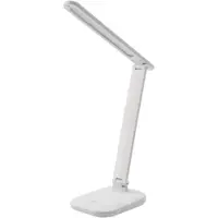 Strühm 5-W-LED-Schreibtischlampe mit Dimmer und Touch-Schalter, weiß, ZET Ideus 03724