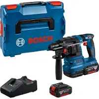 Bosch Akku-Bohrhammer mit SDS plus GBH 18V-22, 2 x Akku GBA 18V 4.0Ah in L-BOXX 136