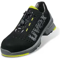 Uvex 1 Sicherheits-Halbschuh 8543 gelocht, S1 SRC nach EN ISO 20345:2011 S1 SRC Weite 11 schwarz Größe 41