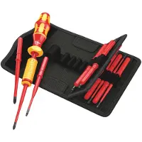 Wera Kraftform Kompakt VDE 15 Torque 1,2-3,0 Nm extra slim 1, 15-teilig