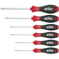 Wiha Schraubendreher Set SoftFinish TORX MagicSpring 6-teilges Set - 27746