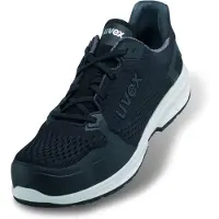 Uvex 1 Sport Sicherheits-Halbschuh 6598 S1 SRC nach EN ISO 20345:2011 S1 Weite 11 schwarz Größe 37