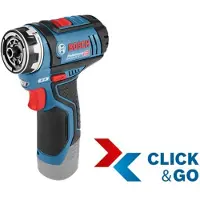 Bosch Professional Akku-Bohrschrauber "GSR 12V-15 FC" ohne Akku, ohne Ladegerät