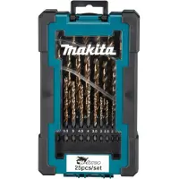 Makita Bohrer-Set M-Force, 25-teilig - Metall - D-67599