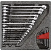 Gedore red R22250000 Ringmaulschlüssel-Satz 4/6 CT-Modul 26-teilig, 3301699