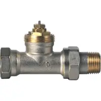 Siemens VDN115 Durchgangs-Heizkörperventil, DIN, 2-Rohr-System, PN10, DN15, kvs 0,10...0,89 BPZ:VDN115