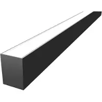 SLV 1004896 GRAZIA 60, Aufbauprofil, 1,5 m, schwarz