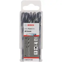 Bosch HSS PointTeQ Sechskantbohrer 6,0 mm, 10er-Pack