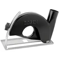 Bosch Führungsschlitten mit Absaugstutzen zum Trennen, werkzeuglos, 115 / 125 mm, PWS