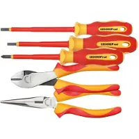 Gedore red R39002005 VDE-Werkzeugsatz 2xZange+PH+SL 5-teilig, 3301414