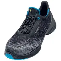 Uvex 1 G2 Sicherheitsschuh S1P Halbschuh schwarz/blau 45 - 6834245 - schwarz/blau